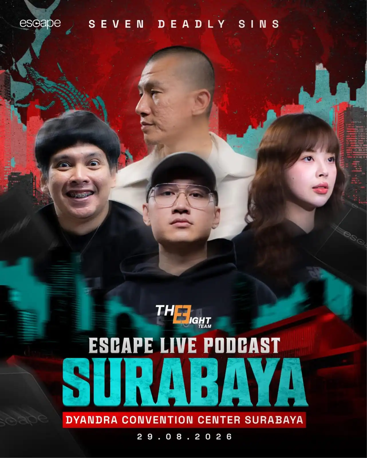 Tanggal sudah diumumkan, tidak boleh meleset.